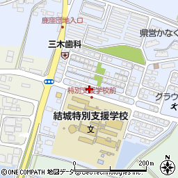 茨城県結城市鹿窪1375-75周辺の地図