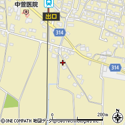 長野県安曇野市三郷明盛2307-6周辺の地図