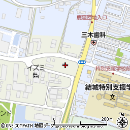 茨城県結城市鹿窪2-6周辺の地図