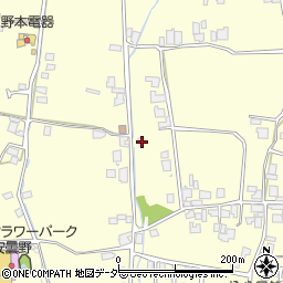 長野県安曇野市三郷温5737周辺の地図