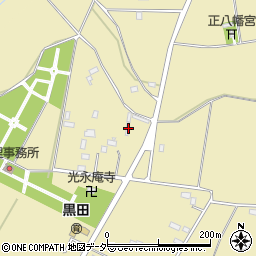 栃木県小山市西黒田546周辺の地図