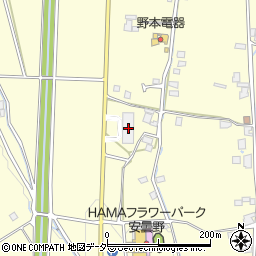 長野県安曇野市三郷温5815-1周辺の地図