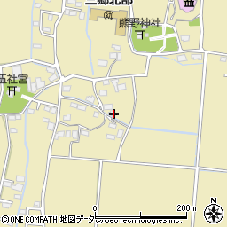 長野県安曇野市三郷明盛4255-2周辺の地図