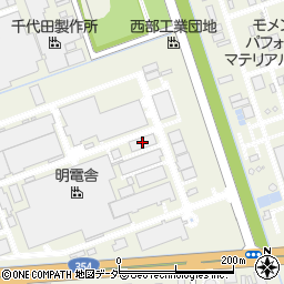 明電舎太田事業所周辺の地図