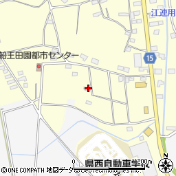 茨城県筑西市船玉周辺の地図