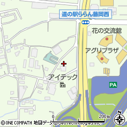 いすゞ産業株式会社　藤岡営業所周辺の地図