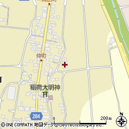 岡田町公民館周辺の地図