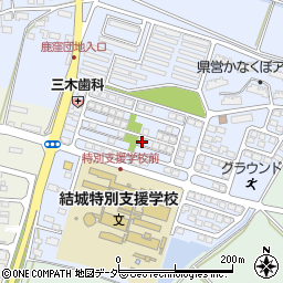 茨城県結城市鹿窪1375-52周辺の地図