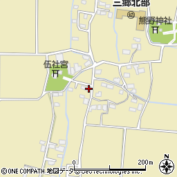 長野県安曇野市三郷明盛4186-10周辺の地図