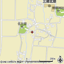 長野県安曇野市三郷明盛4186-15周辺の地図