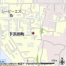 群馬県太田市下浜田町293-1周辺の地図