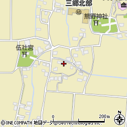 長野県安曇野市三郷明盛4231周辺の地図