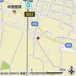 長野県安曇野市三郷明盛2308-1周辺の地図
