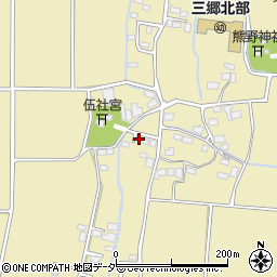 長野県安曇野市三郷明盛4186周辺の地図
