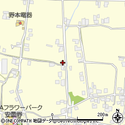 長野県安曇野市三郷温5769周辺の地図