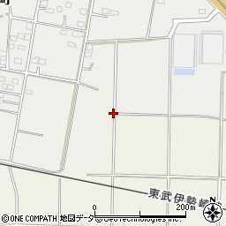 群馬県太田市新田下江田町325-8周辺の地図