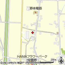 長野県安曇野市三郷温5814周辺の地図