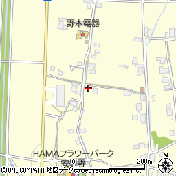 長野県安曇野市三郷温5779周辺の地図