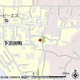 群馬県太田市下浜田町291-6周辺の地図