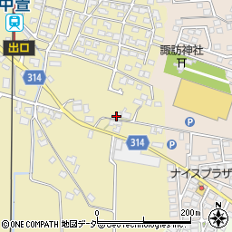 長野県安曇野市三郷明盛2379-4周辺の地図