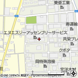株式会社日本パーツ　太田営業所周辺の地図