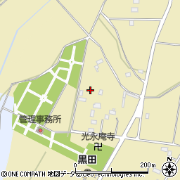 栃木県小山市西黒田553-2周辺の地図