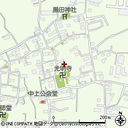 群馬県藤岡市中1484-18周辺の地図