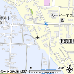 群馬県太田市下浜田町330-5周辺の地図