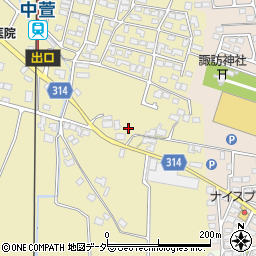 長野県安曇野市三郷明盛2318-4周辺の地図