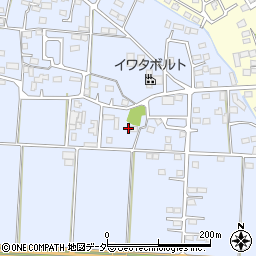 群馬県太田市岩瀬川町122周辺の地図