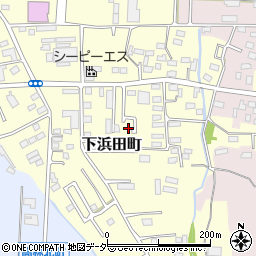 群馬県太田市下浜田町297-11周辺の地図