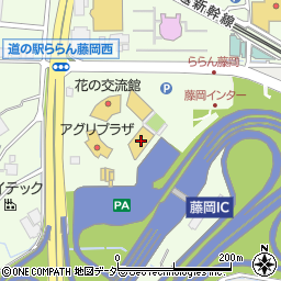 藤岡市観光案内所周辺の地図