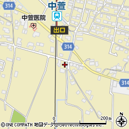 長野県安曇野市三郷明盛3111-3周辺の地図