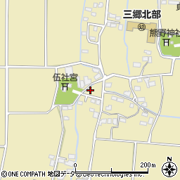長野県安曇野市三郷明盛4186-5周辺の地図
