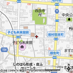 中澤高運堂表具店周辺の地図