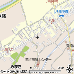 長野県佐久市八幡47周辺の地図