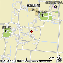 長野県安曇野市三郷明盛4220周辺の地図