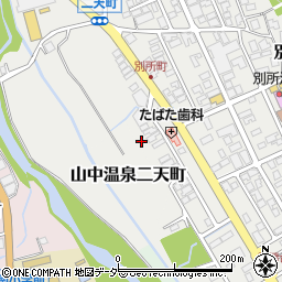 石川県加賀市別所町ヘ周辺の地図