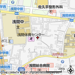 長野県佐久市岩村田西本町1342-15周辺の地図