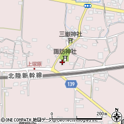 長野県佐久市塚原894周辺の地図