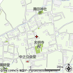 群馬県藤岡市中1484-10周辺の地図