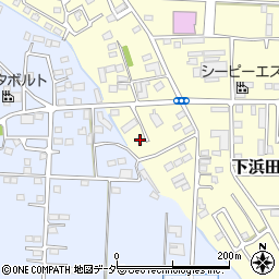 群馬県太田市下浜田町330周辺の地図