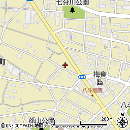 伊勢崎警察署八斗島町交番周辺の地図