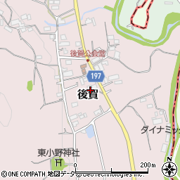 塚本組周辺の地図