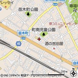 田中島木材周辺の地図