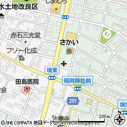 笹屋玩具店周辺の地図