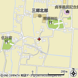 長野県安曇野市三郷明盛4223周辺の地図