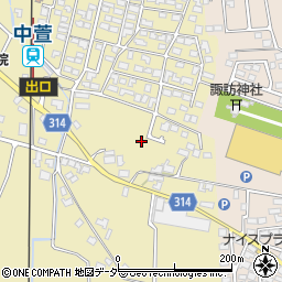 長野県安曇野市三郷明盛2327-8周辺の地図