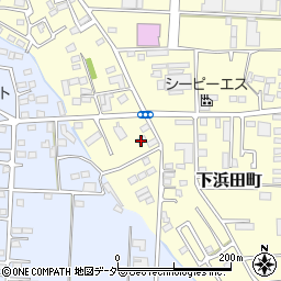 群馬県太田市下浜田町313周辺の地図