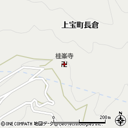 桂峯寺周辺の地図